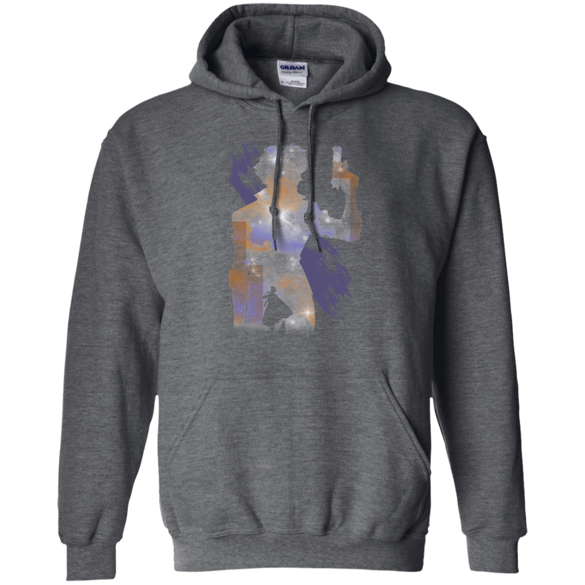 Sweatshirts Dark Heather / Small Space Cowboy Pullover Hoodie