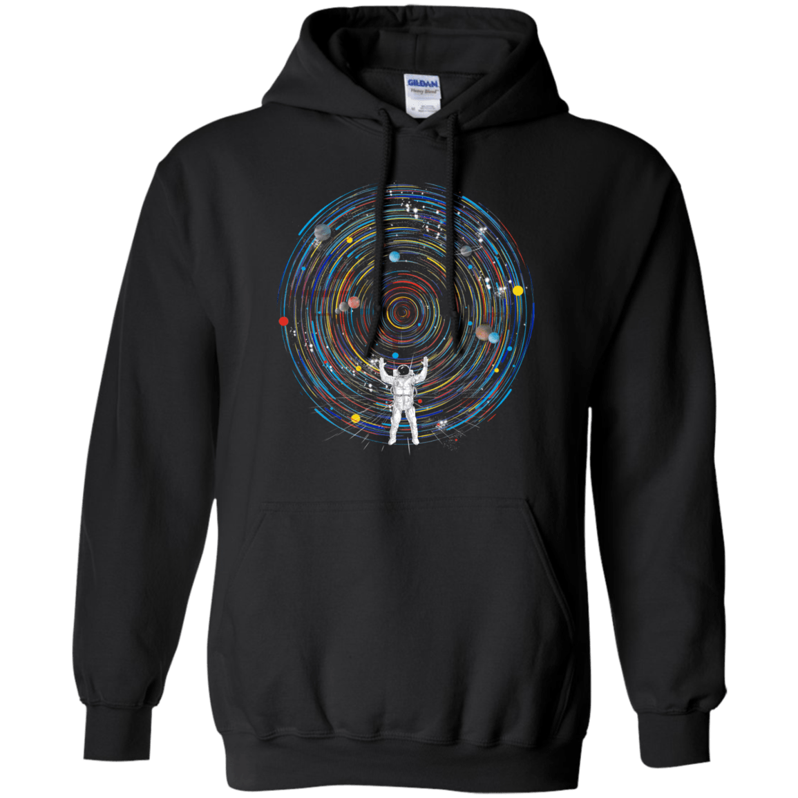 Sweatshirts Black / S Space DJ Pullover Hoodie