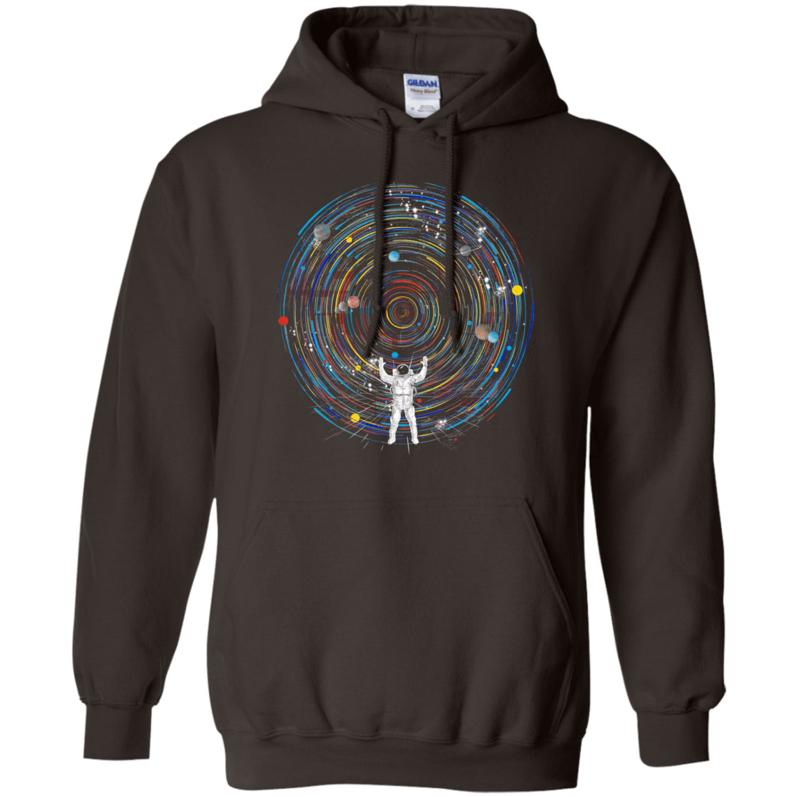 Sweatshirts Dark Chocolate / S Space DJ Pullover Hoodie