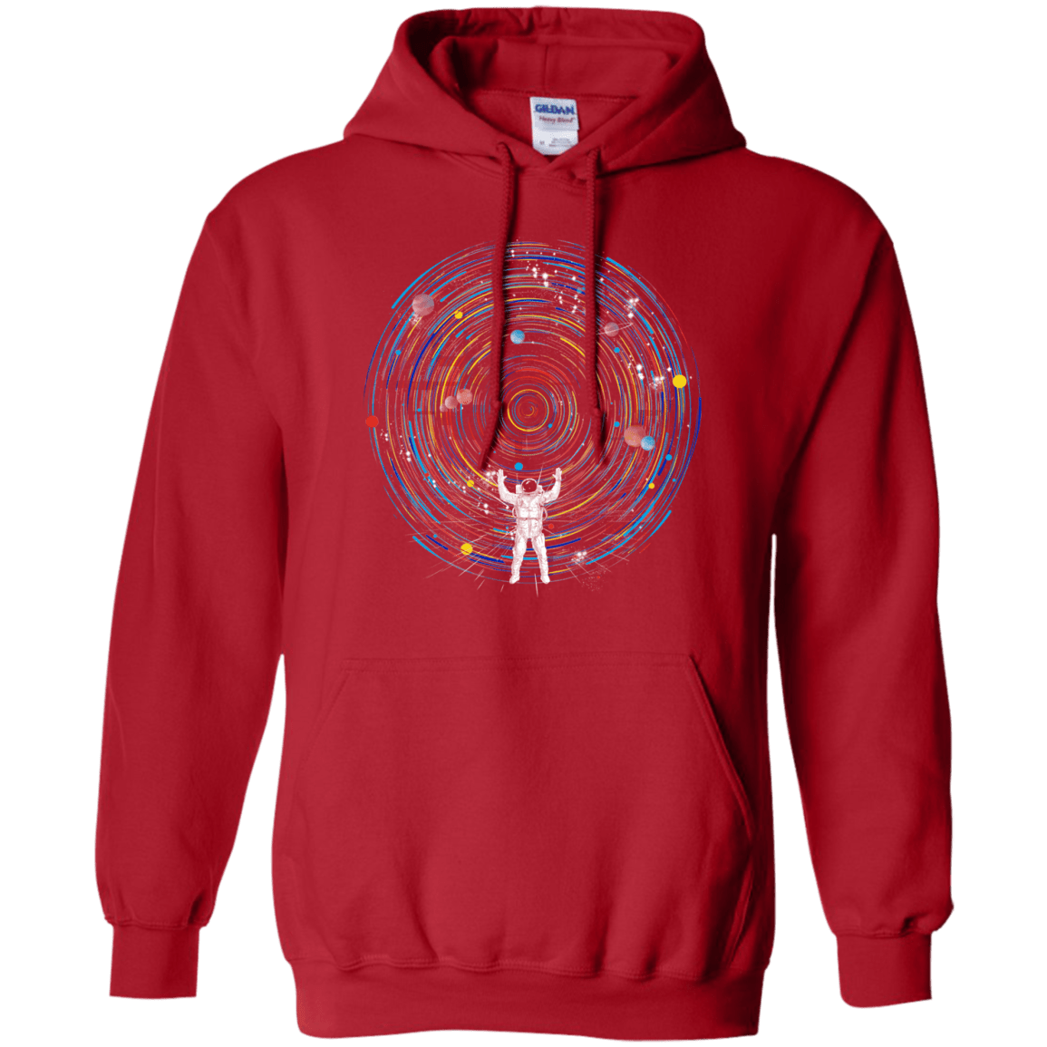 Sweatshirts Red / S Space DJ Pullover Hoodie