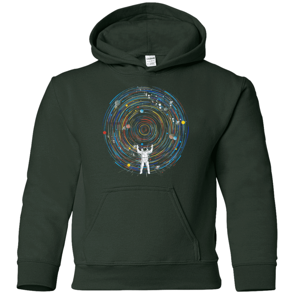 Sweatshirts Forest Green / YS Space DJ Youth Hoodie