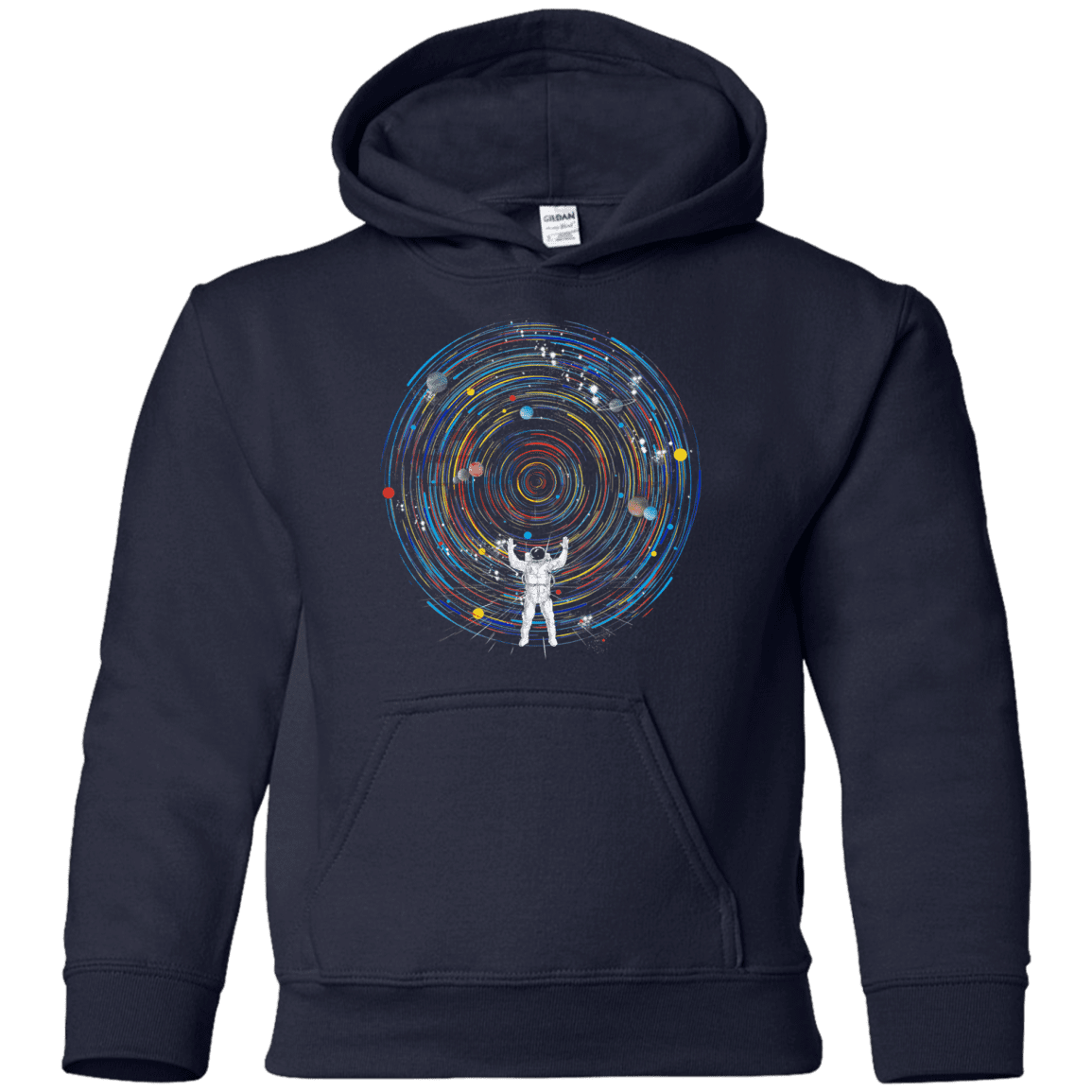 Sweatshirts Navy / YS Space DJ Youth Hoodie