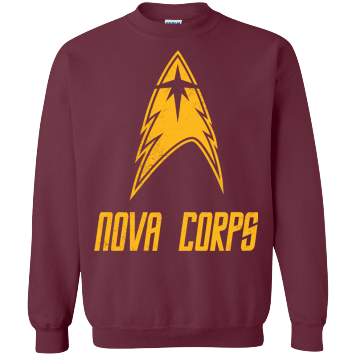 Sweatshirts Maroon / Small Space Gang Crewneck Sweatshirt
