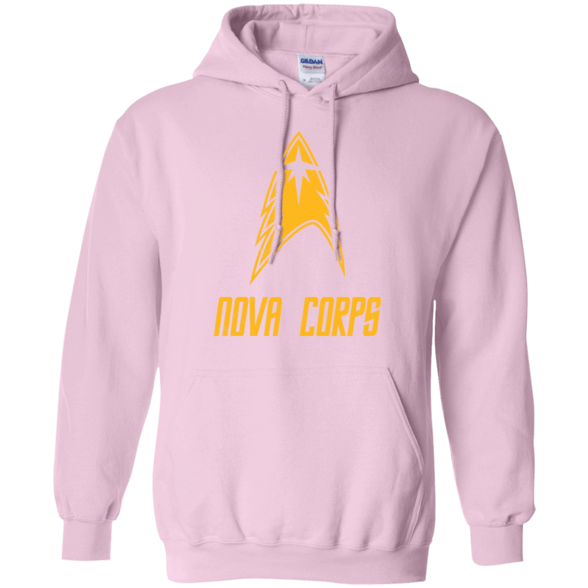 Sweatshirts Light Pink / Small Space Gang Pullover Hoodie
