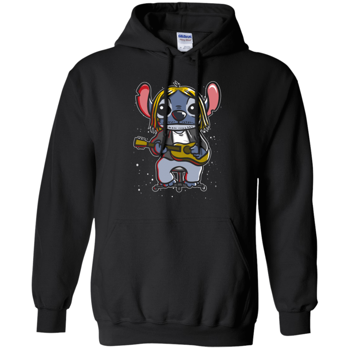 Sweatshirts Black / Small Space Grunge Pullover Hoodie