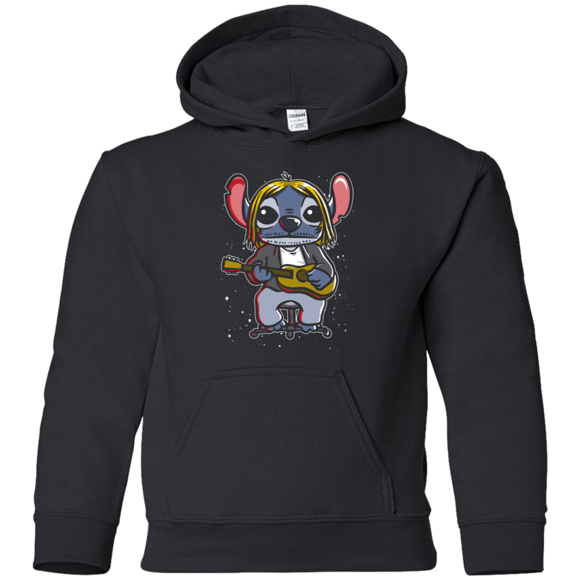 Sweatshirts Black / YS Space Grunge Youth Hoodie