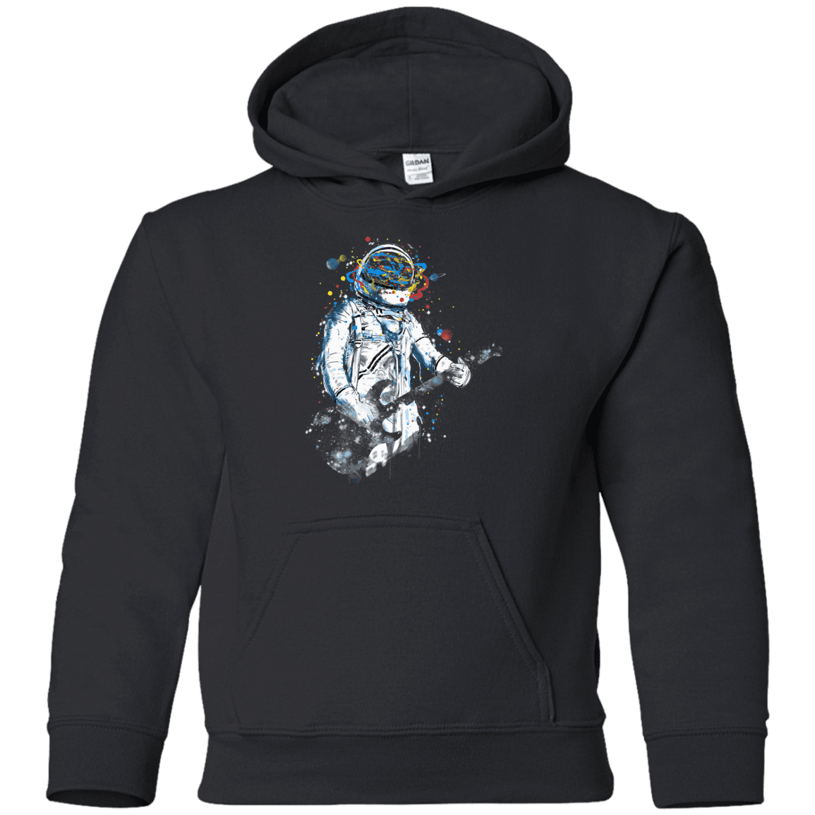 Sweatshirts Black / YS Space Guitar Youth Hoodie