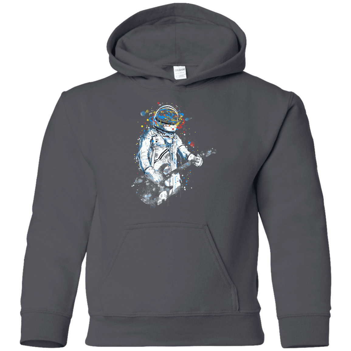 Sweatshirts Charcoal / YS Space Guitar Youth Hoodie