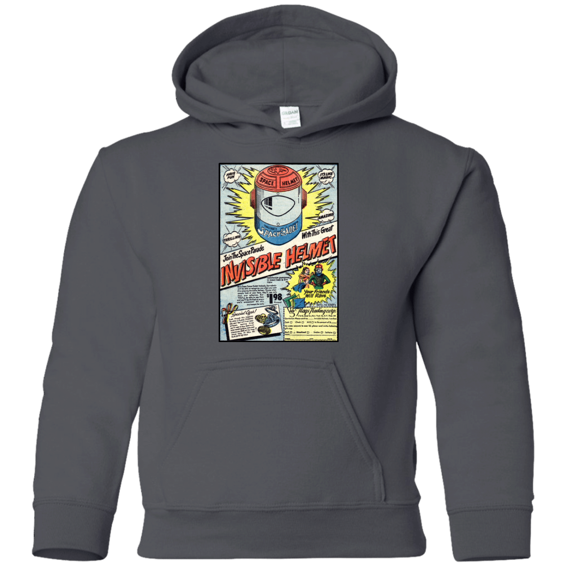 Space Helmet Youth Hoodie