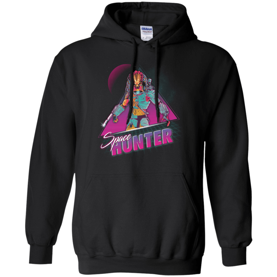 Sweatshirts Black / Small Space Hunter Pullover Hoodie