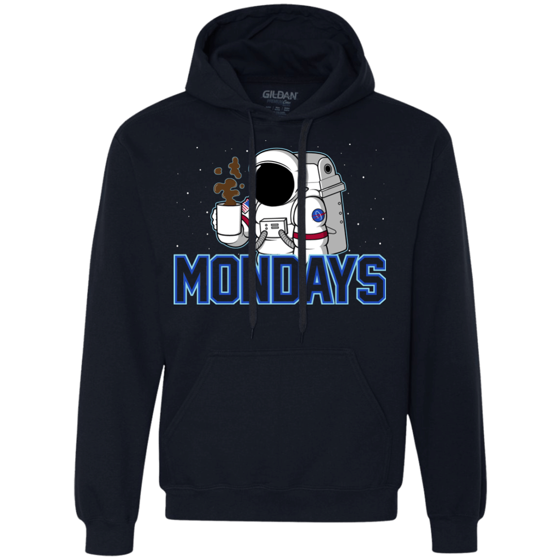 Sweatshirts Navy / S Space Mondays Premium Fleece Hoodie
