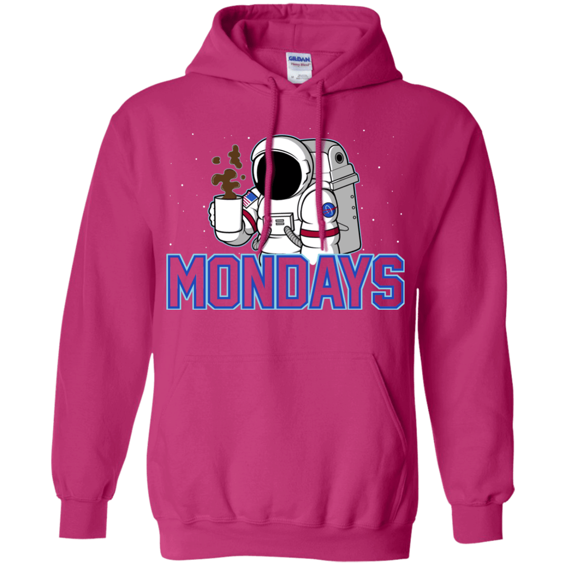 Sweatshirts Heliconia / S Space Mondays Pullover Hoodie