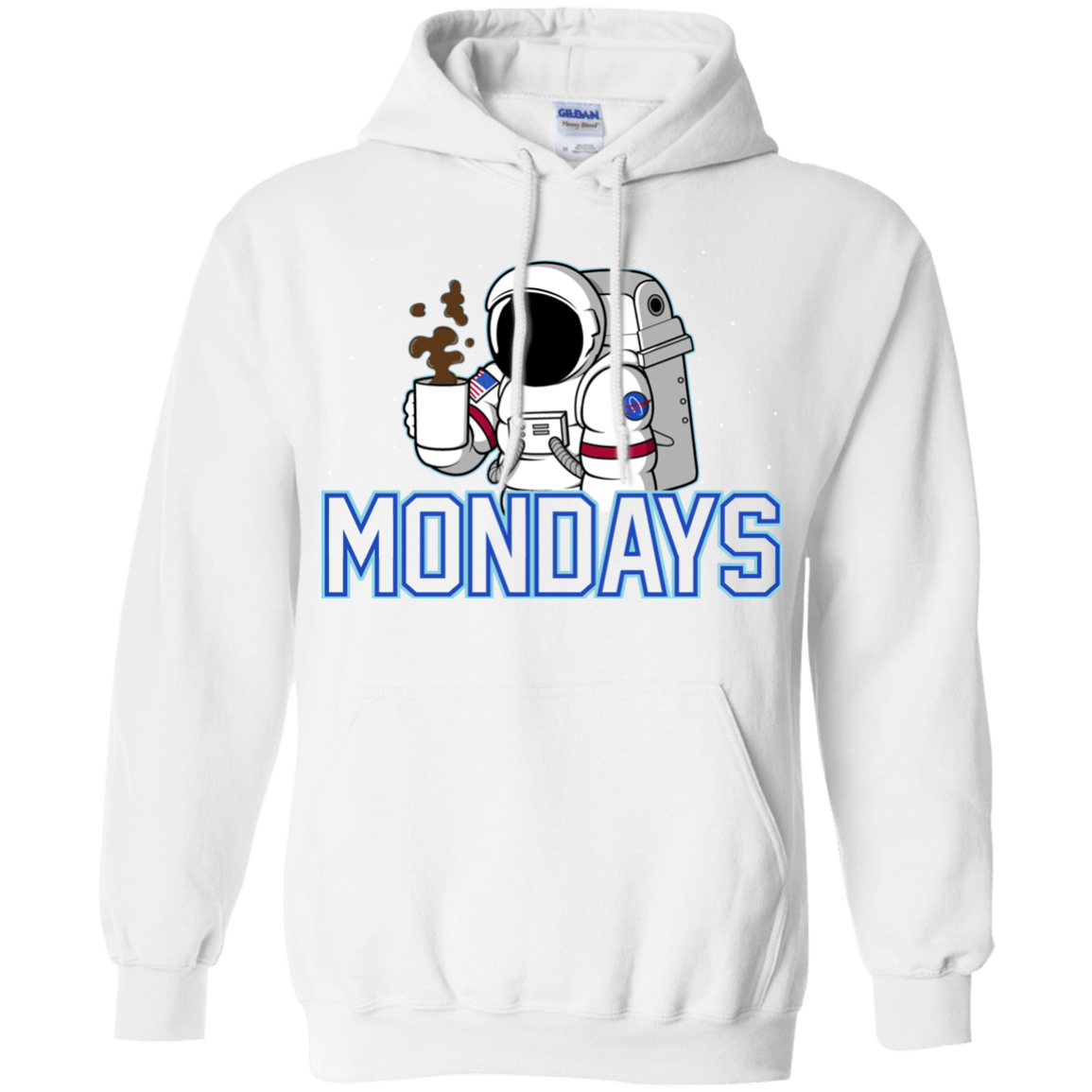 Sweatshirts White / S Space Mondays Pullover Hoodie