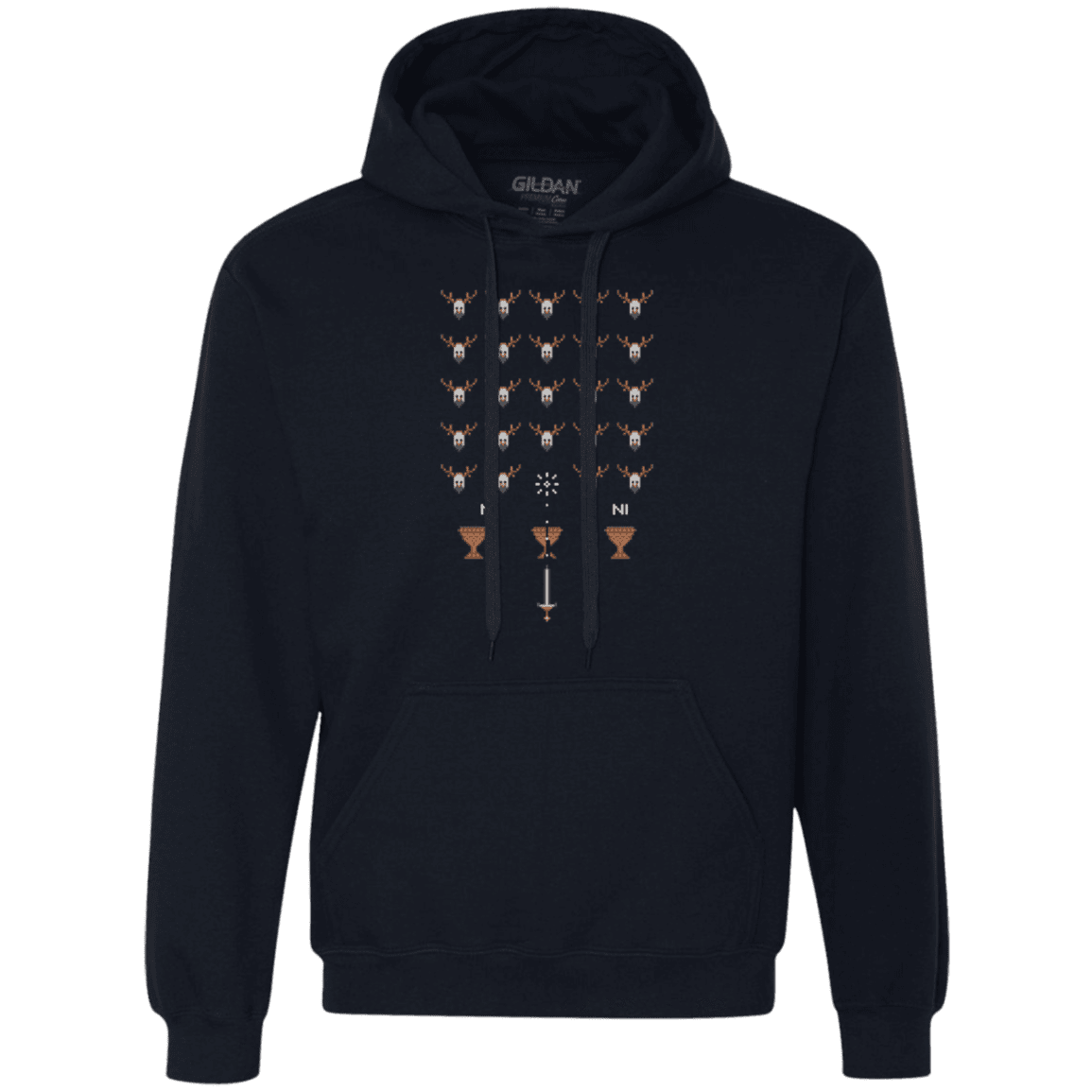 Sweatshirts Navy / Small Space NI Invaders Premium Fleece Hoodie