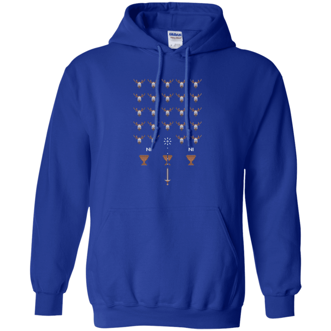 Sweatshirts Royal / Small Space NI Invaders Pullover Hoodie