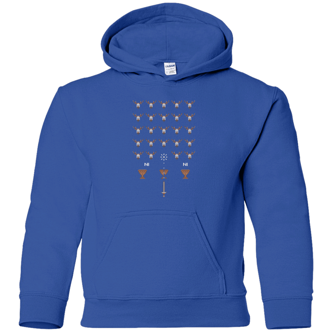 Sweatshirts Royal / YS Space NI Invaders Youth Hoodie