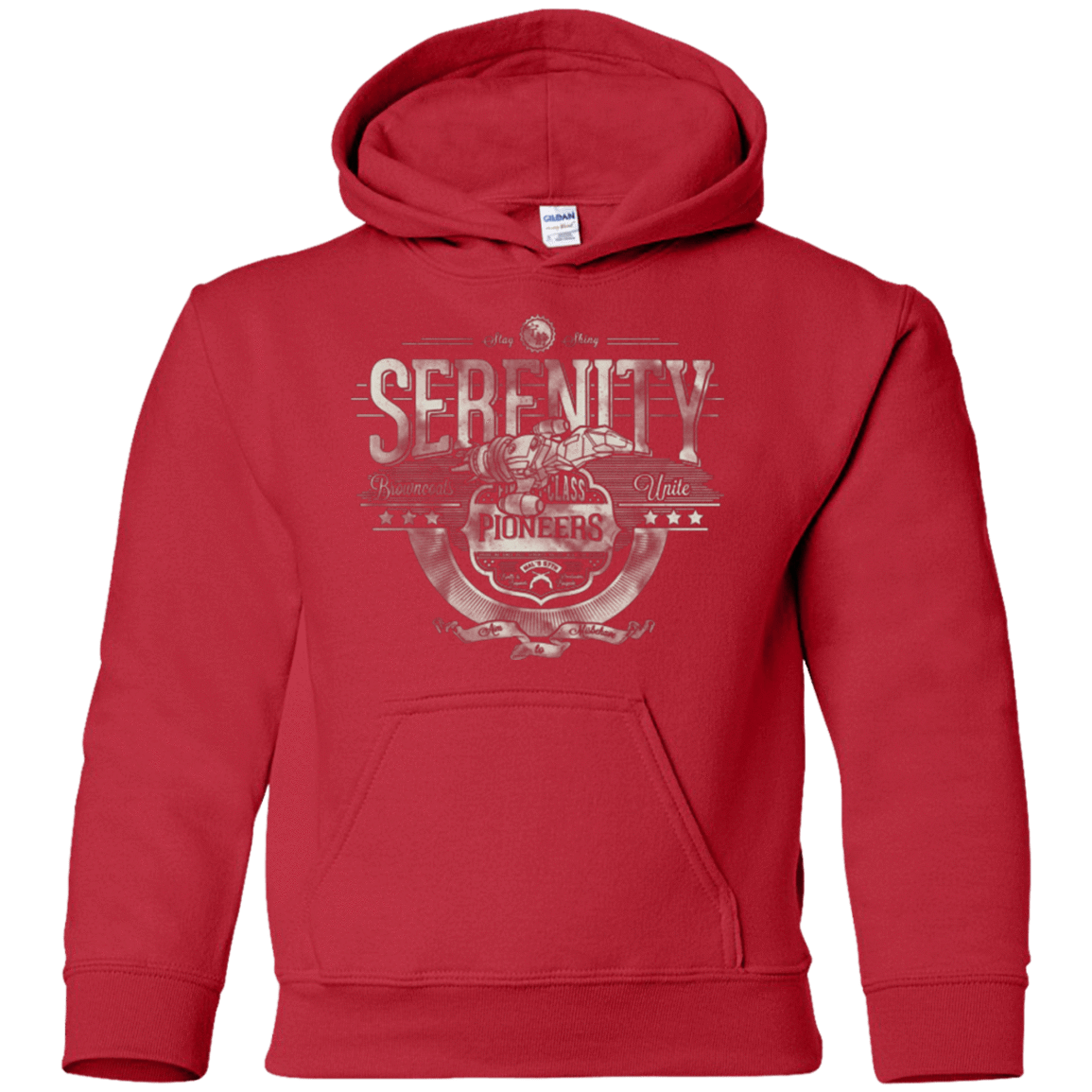 Sweatshirts Red / YS Space Pioneers Youth Hoodie