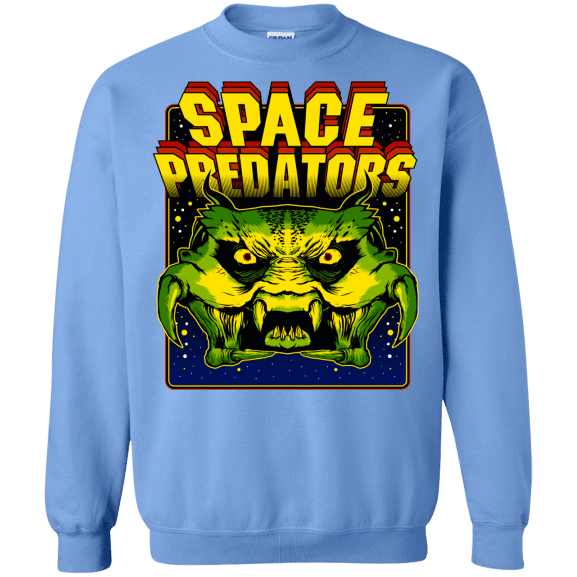 Sweatshirts Carolina Blue / S Space Predator Crewneck Sweatshirt