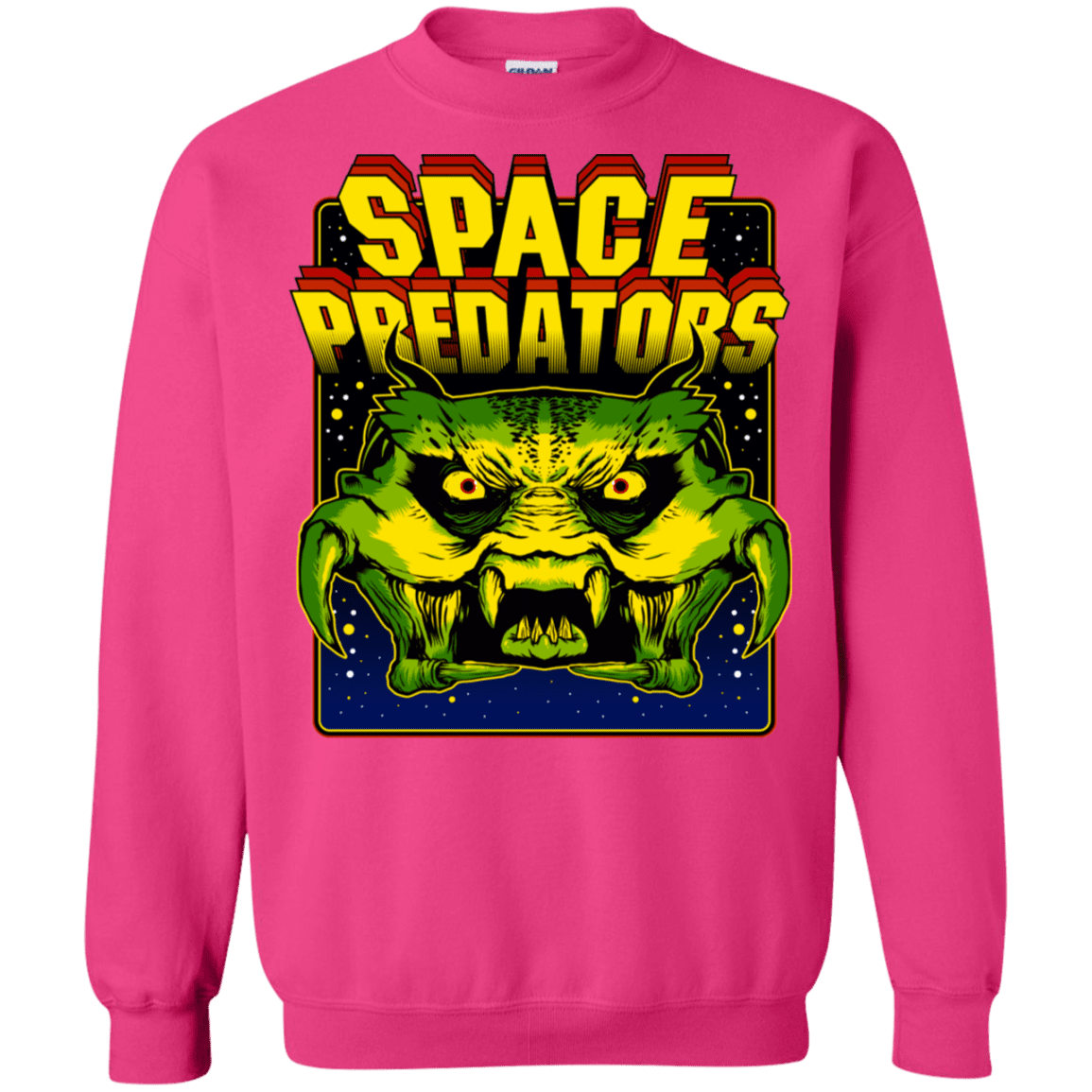 Sweatshirts Heliconia / S Space Predator Crewneck Sweatshirt