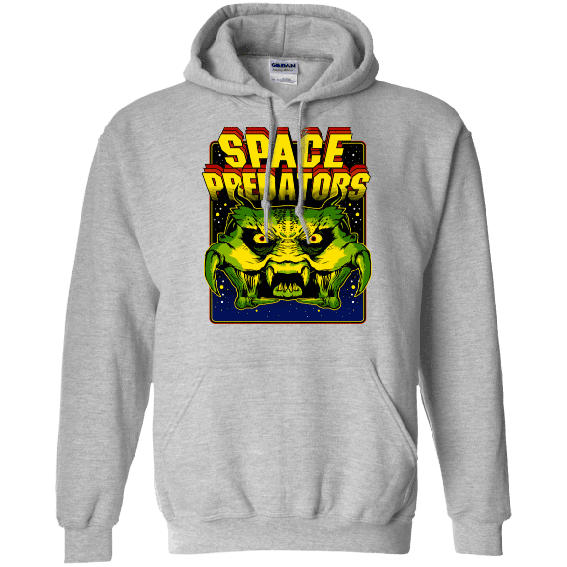 Sweatshirts Sport Grey / S Space Predator Pullover Hoodie