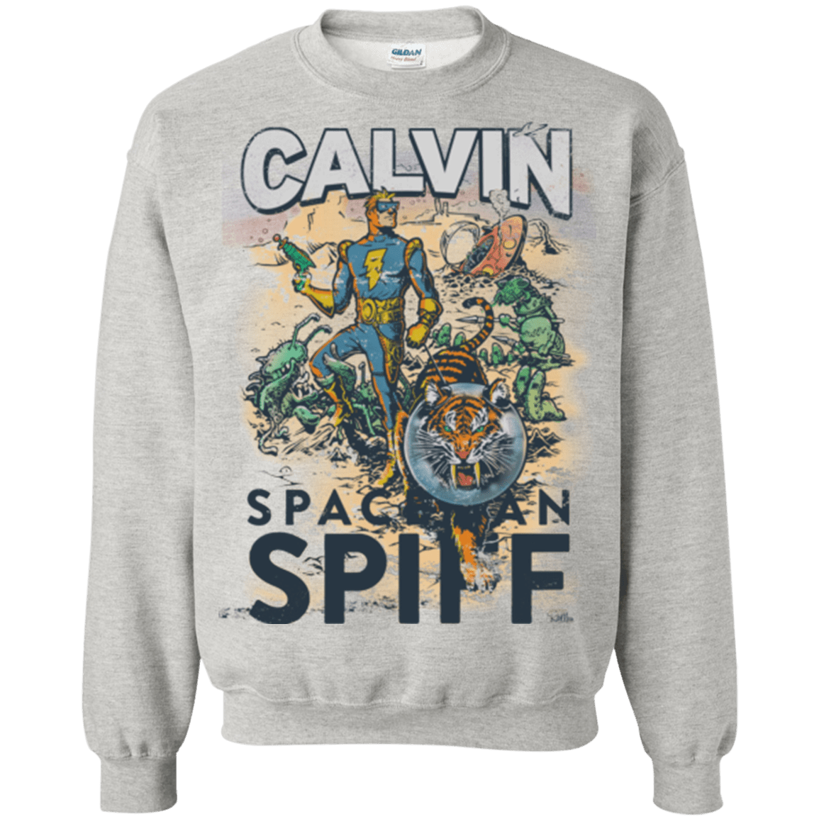 Sweatshirts Ash / Small Spaceman Spiff Crewneck Sweatshirt