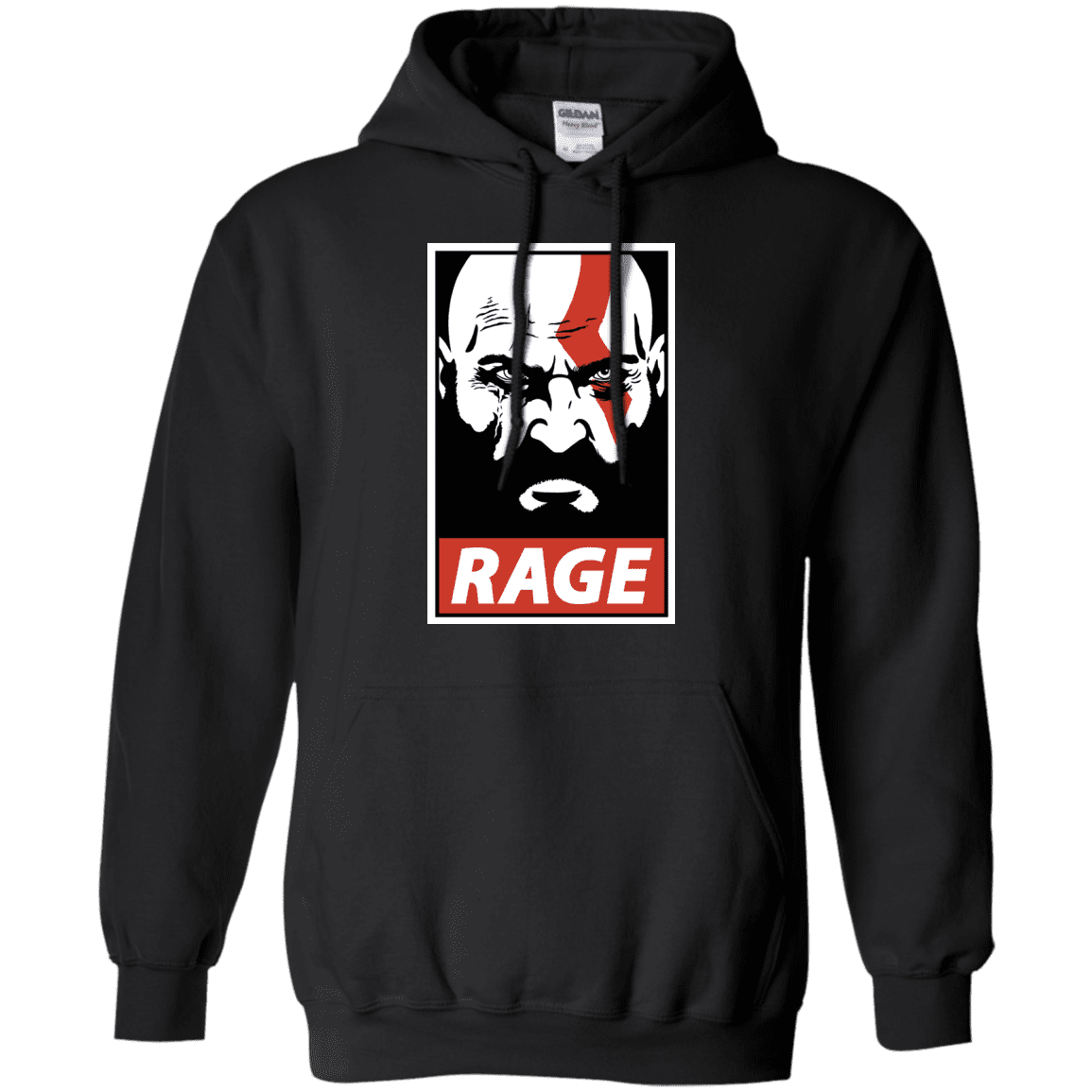 Sweatshirts Black / S Spartan Rage Pullover Hoodie
