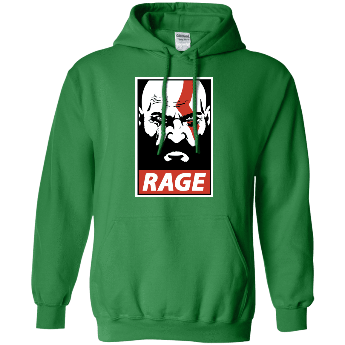 Sweatshirts Irish Green / S Spartan Rage Pullover Hoodie