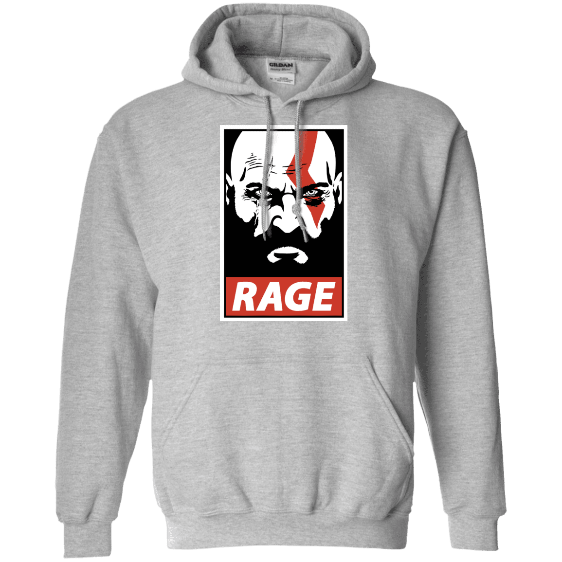 Sweatshirts Sport Grey / S Spartan Rage Pullover Hoodie