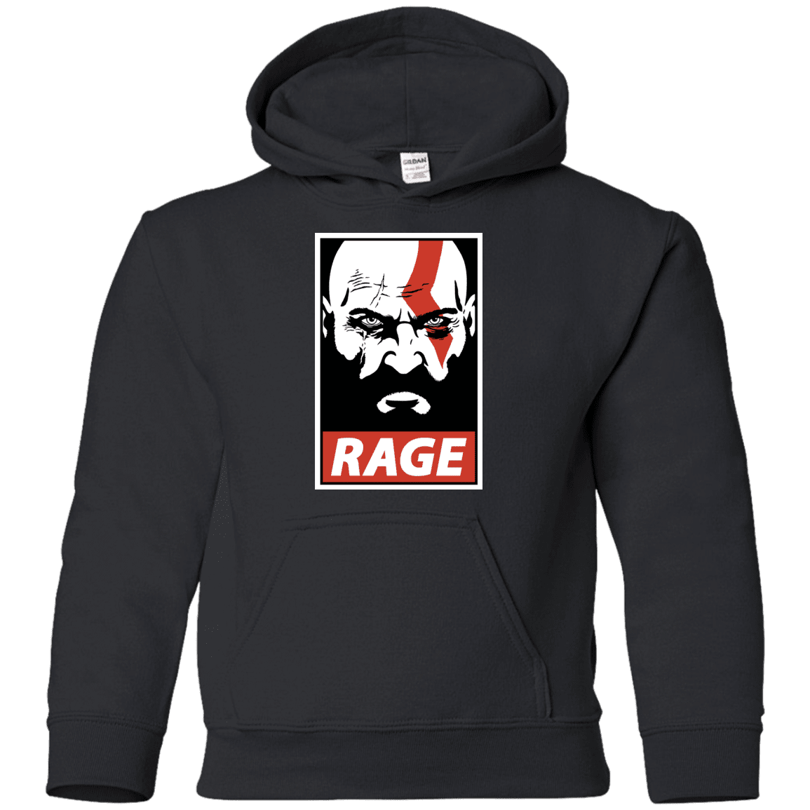 Sweatshirts Black / YS Spartan Rage Youth Hoodie