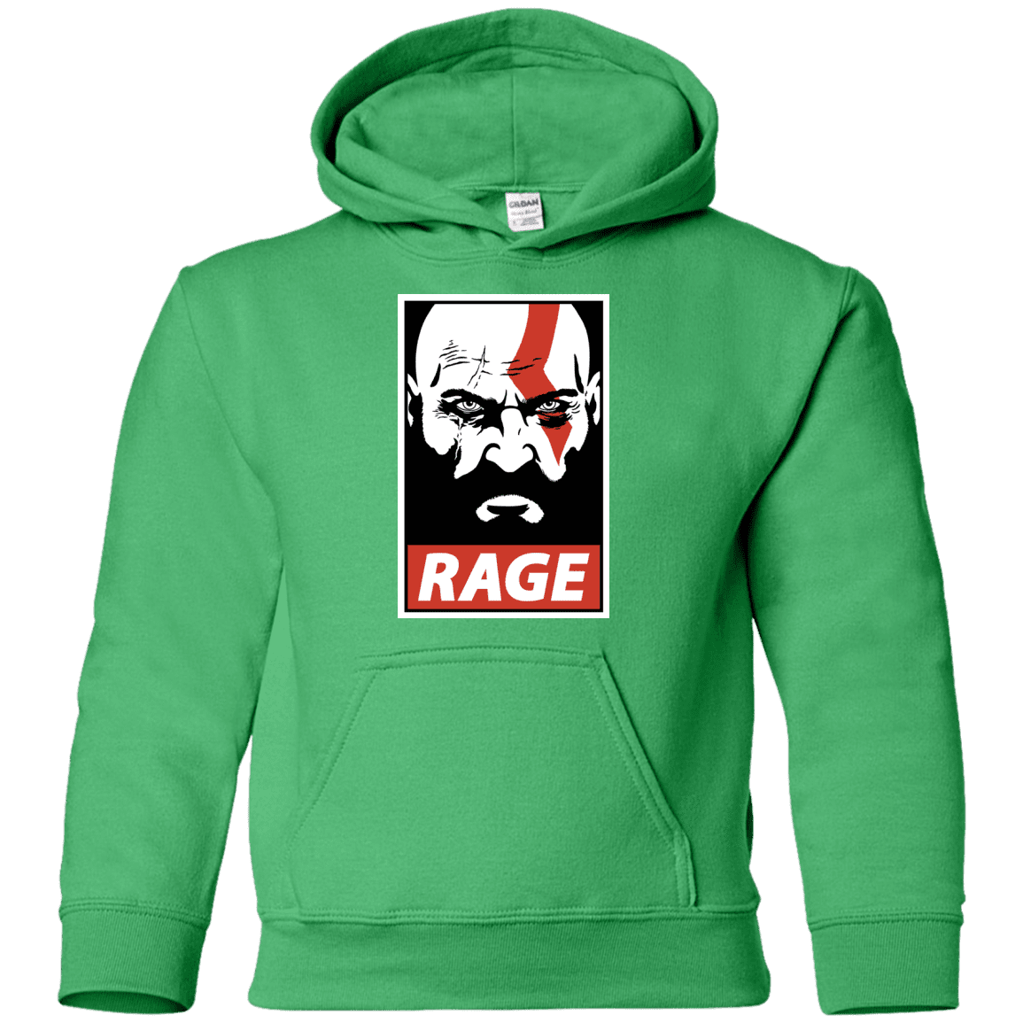 Sweatshirts Irish Green / YS Spartan Rage Youth Hoodie