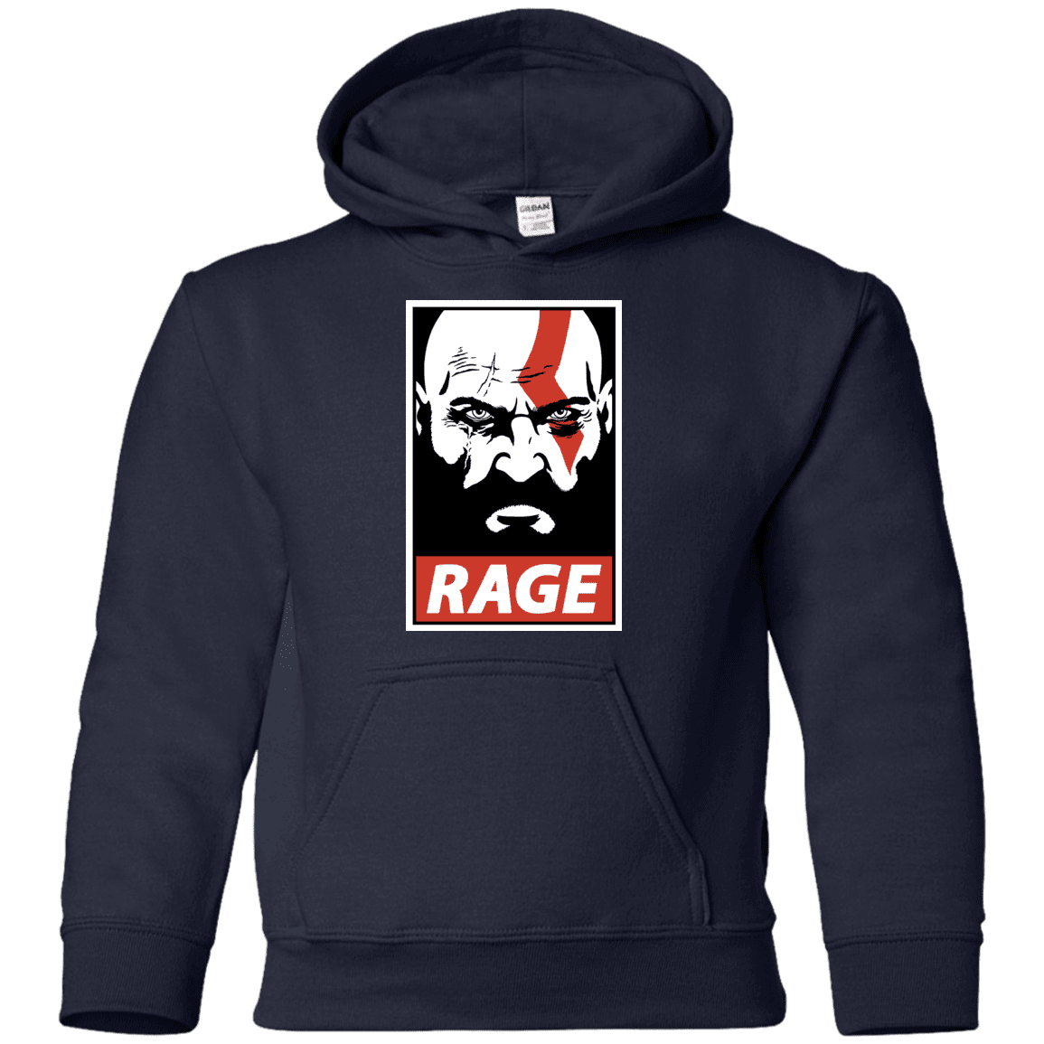 Sweatshirts Navy / YS Spartan Rage Youth Hoodie