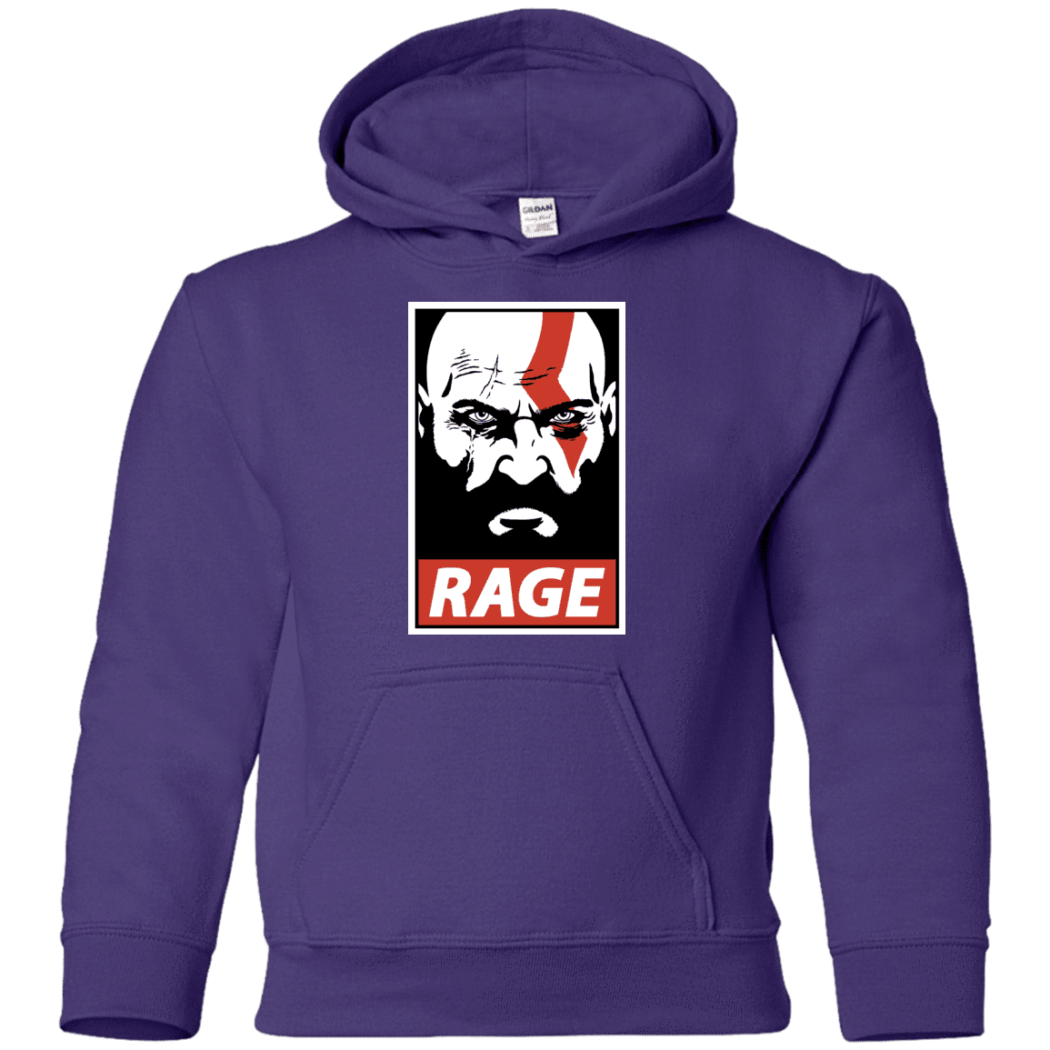 Sweatshirts Purple / YS Spartan Rage Youth Hoodie