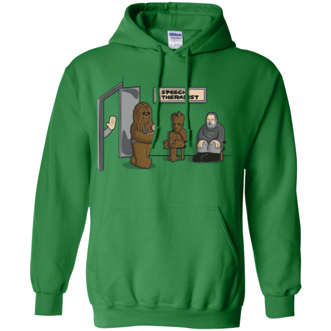 Sweatshirts Irish Green / S Speech Therapist Pullover Hoodie