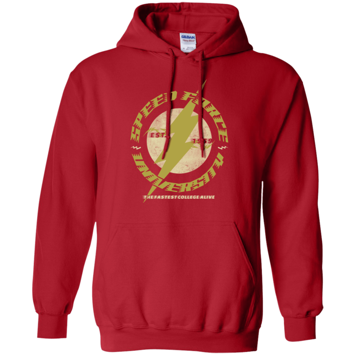 Sweatshirts Red / Small Speed Force University Pullover Hoodie