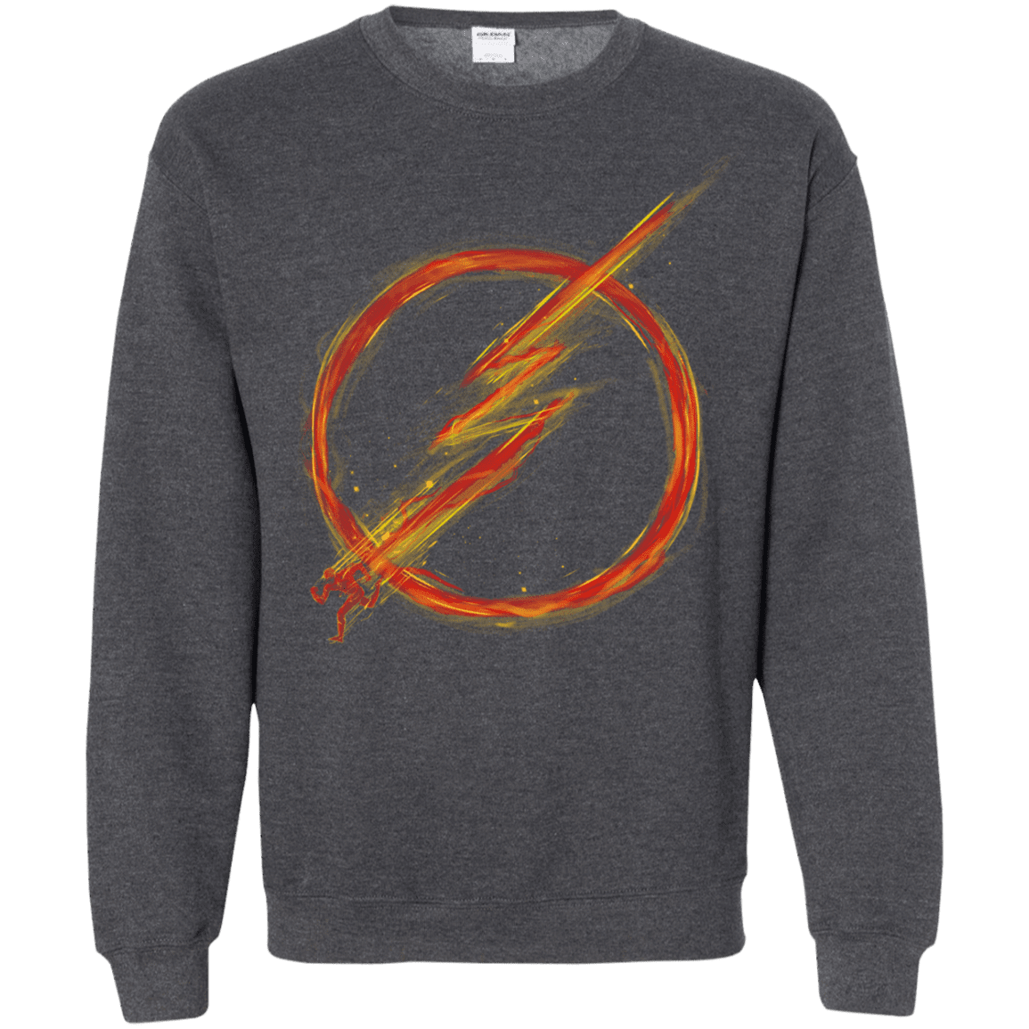 Sweatshirts Dark Heather / S Speed Lightning Crewneck Sweatshirt