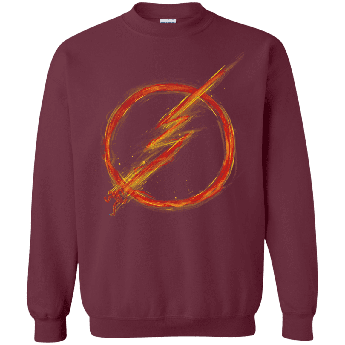 Sweatshirts Maroon / S Speed Lightning Crewneck Sweatshirt