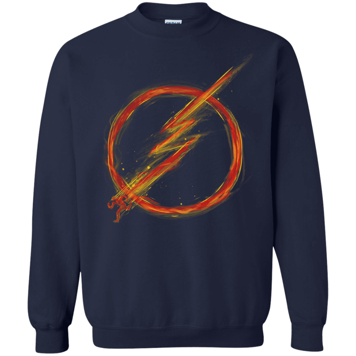 Sweatshirts Navy / S Speed Lightning Crewneck Sweatshirt