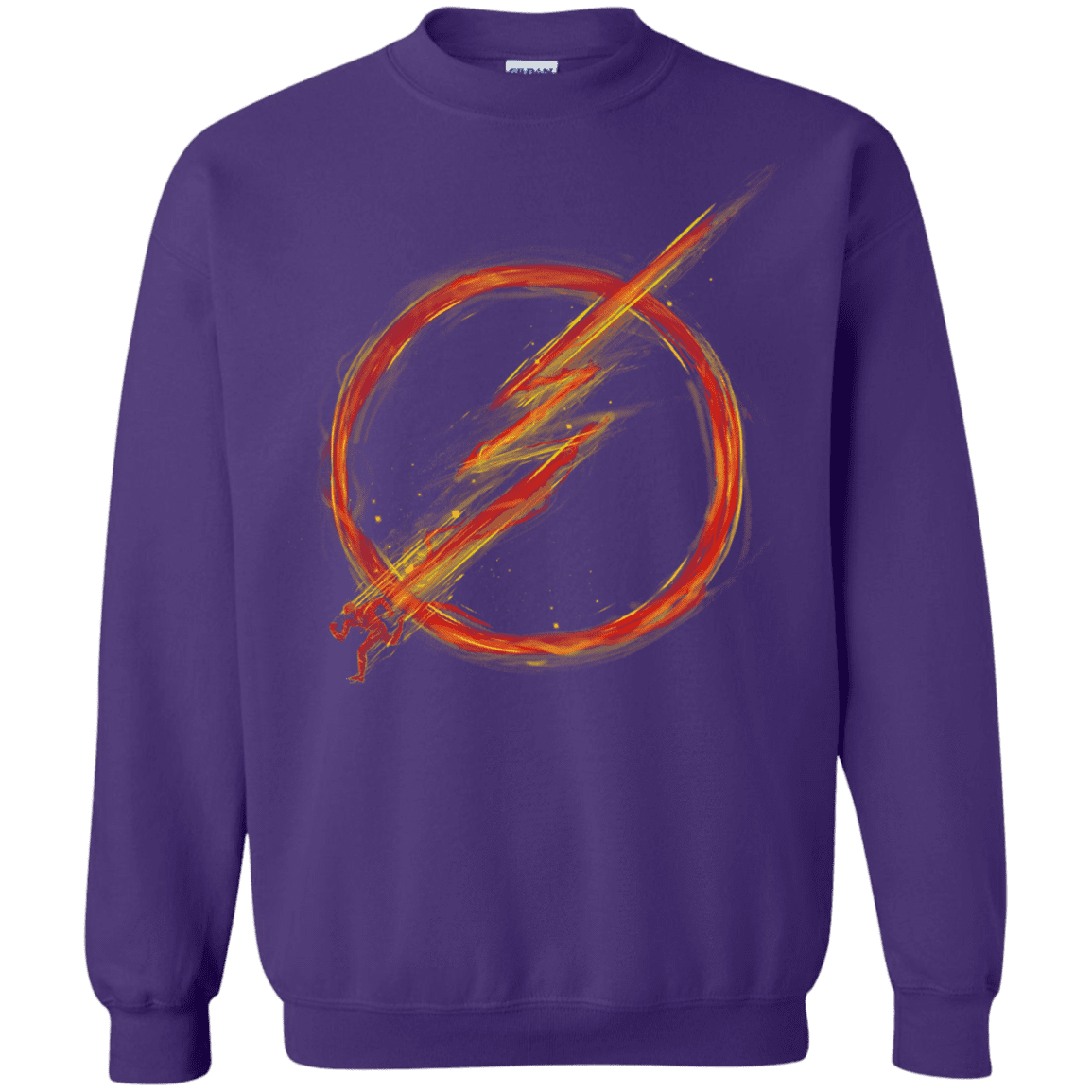 Sweatshirts Purple / S Speed Lightning Crewneck Sweatshirt