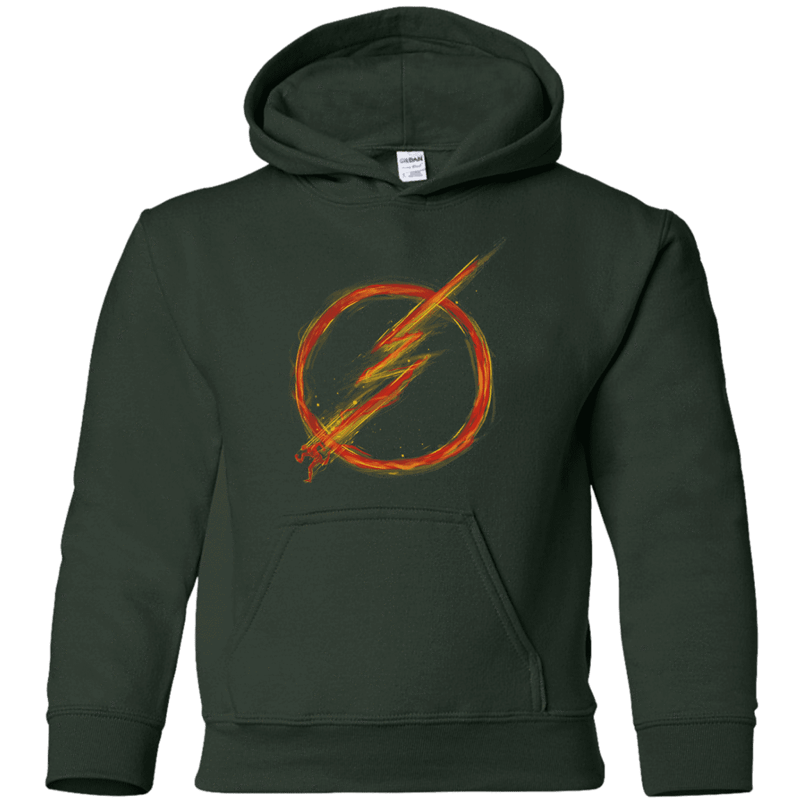 Sweatshirts Forest Green / YS Speed Lightning Youth Hoodie