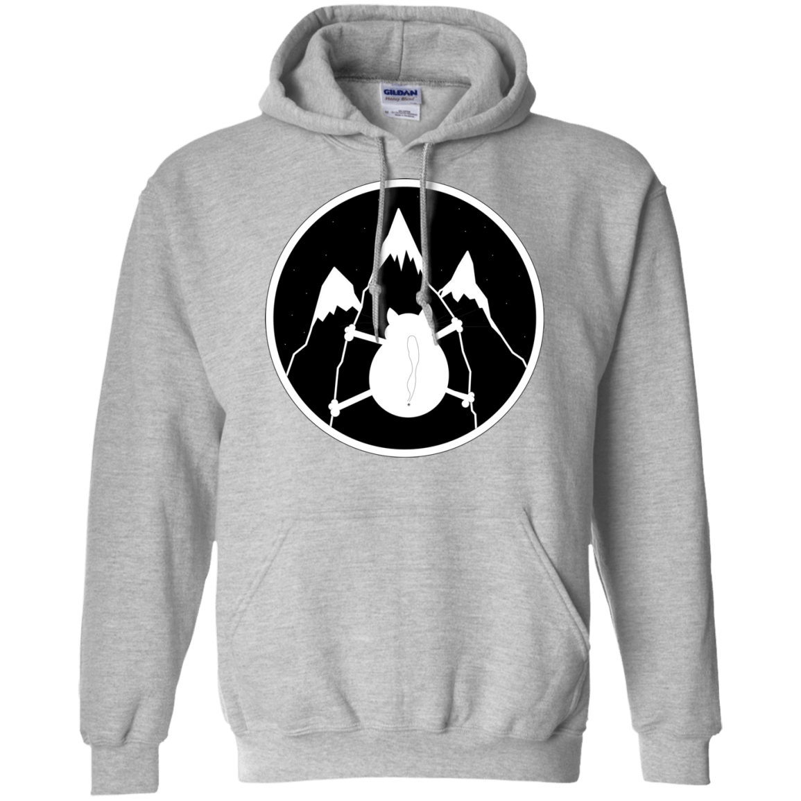 Sweatshirts Sport Grey / S Spider Cat Pullover Hoodie