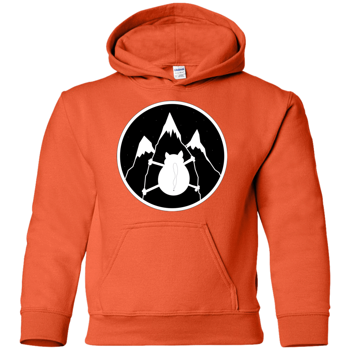 Sweatshirts Orange / YS Spider Cat Youth Hoodie