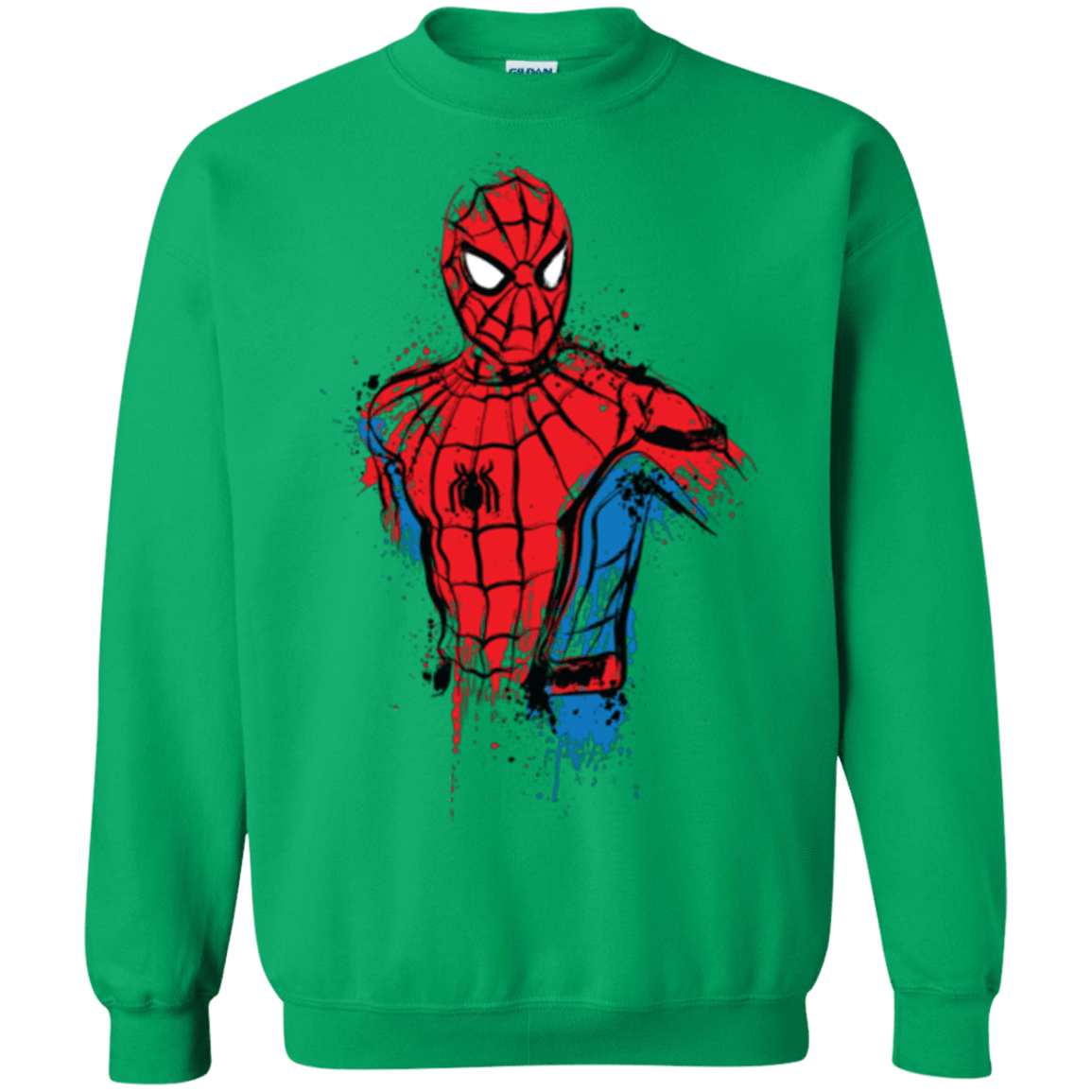 Sweatshirts Irish Green / S Spiderman- Friendly Neighborhood Crewneck Sweatshirt
