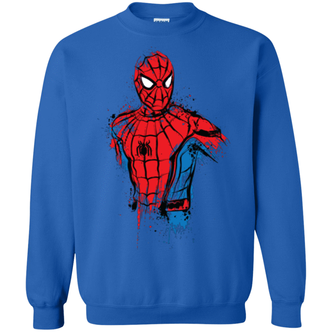 Sweatshirts Royal / S Spiderman- Friendly Neighborhood Crewneck Sweatshirt