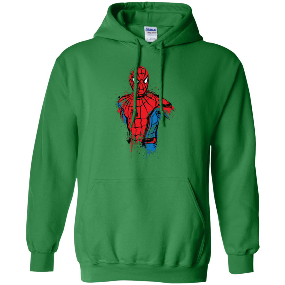 Sweatshirts Irish Green / S Spiderman- Friendly Neighborhood Pullover Hoodie