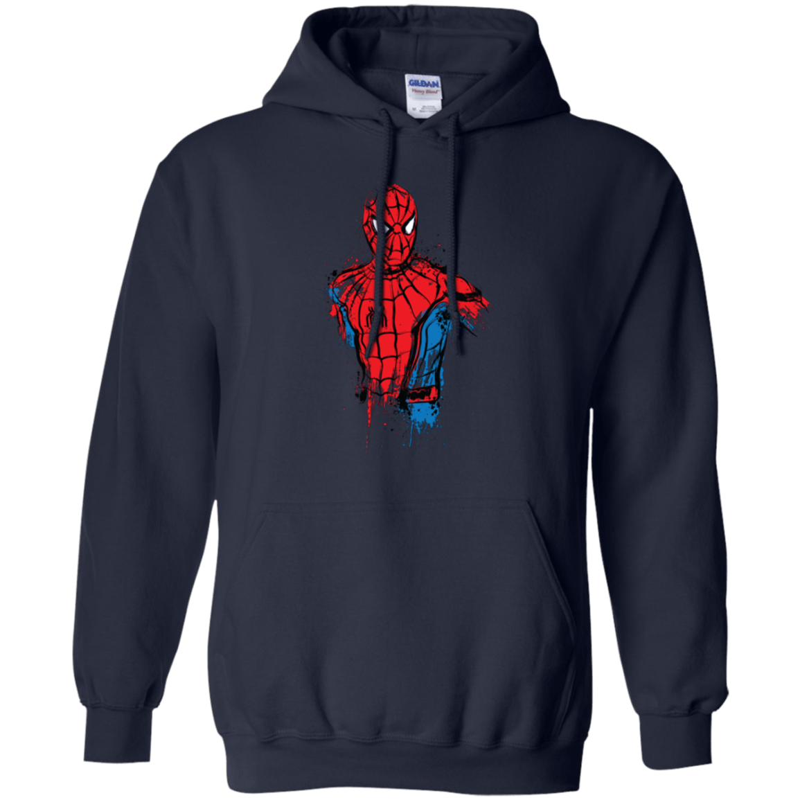 Sweatshirts Navy / S Spiderman- Friendly Neighborhood Pullover Hoodie
