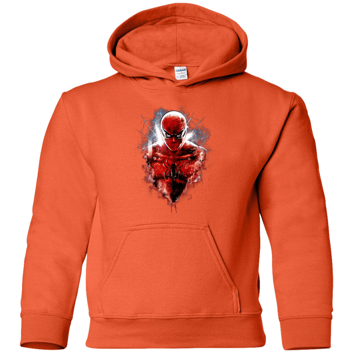 Sweatshirts Orange / YS Spiderman Youth Hoodie