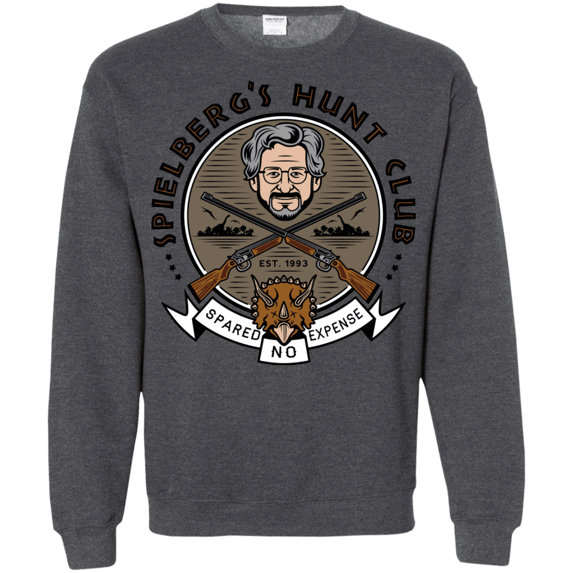 Sweatshirts Dark Heather / S Spielbergs Hunt Club Crewneck Sweatshirt
