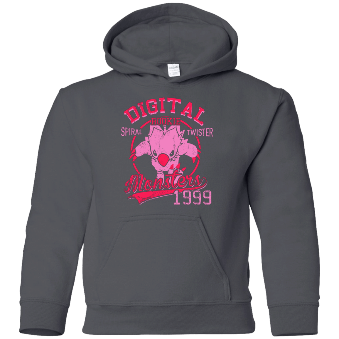 Sweatshirts Charcoal / YS Spiral Twister Youth Hoodie