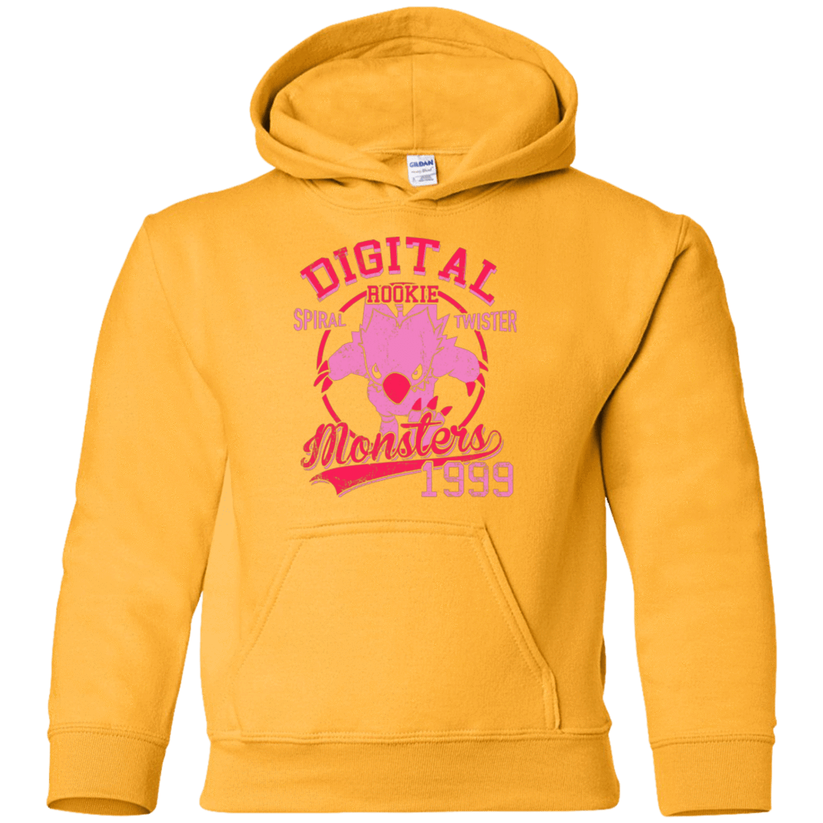 Sweatshirts Gold / YS Spiral Twister Youth Hoodie