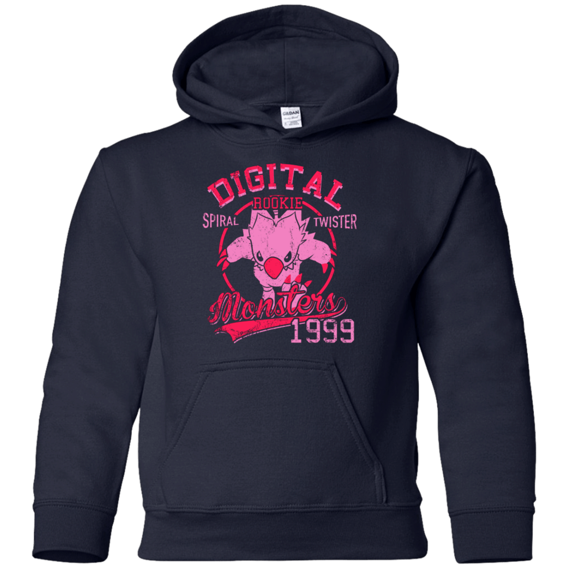 Sweatshirts Navy / YS Spiral Twister Youth Hoodie